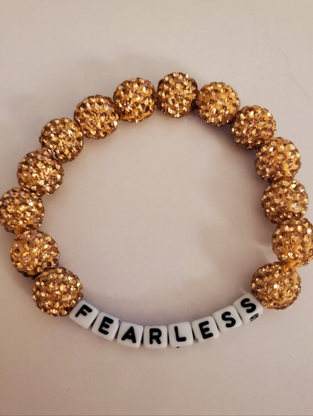 Taylor Swift Fearless Rhinestone Bracelet